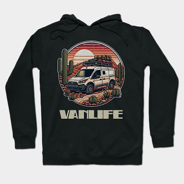 Transit connect camper Hoodie by Tofuvanman